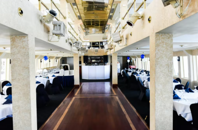 NYC Yacht 130 dance floor